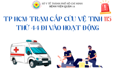(NLĐO) - TP HCM: Trạm Cấp cứu vệ tinh 115 thứ 44 đi vào hoạt động